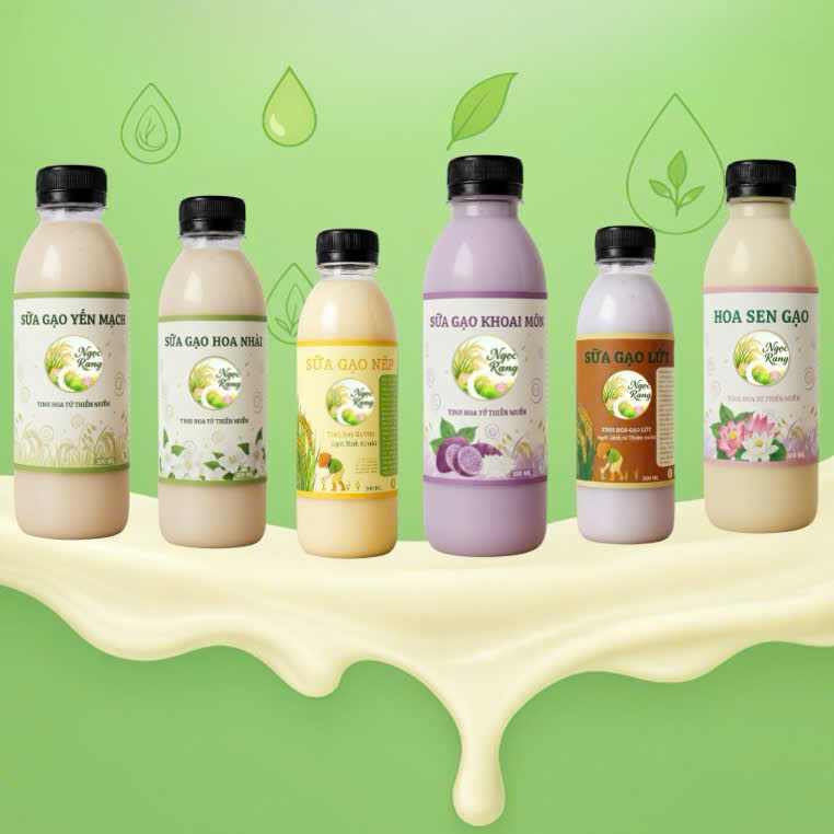 Các loại sữa gạo